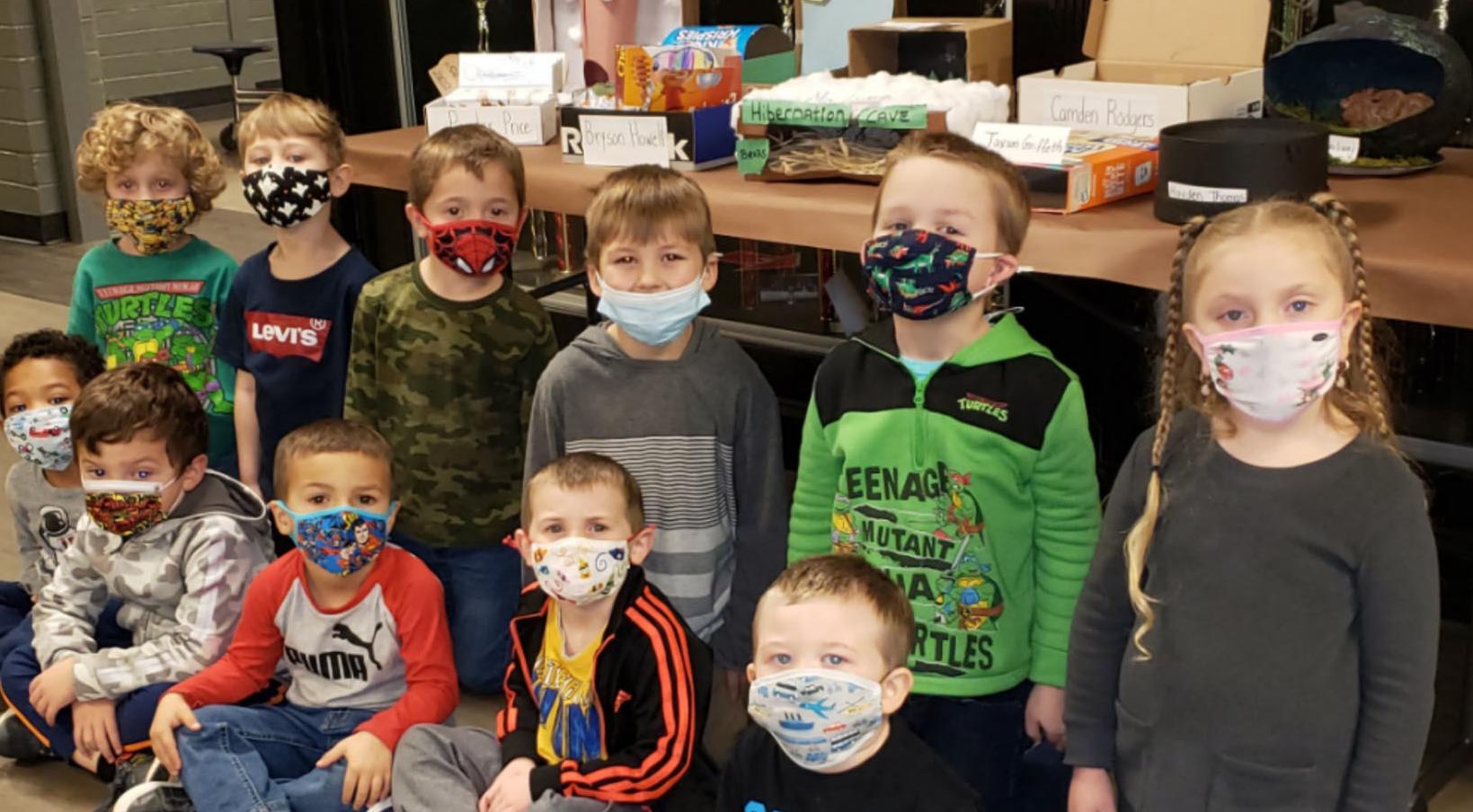 NJES STUDENTS CREATE HIBERNATION STATION